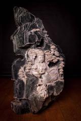 20th Century Unique Jade Carving of Guanyin "Goddess of Mercy"