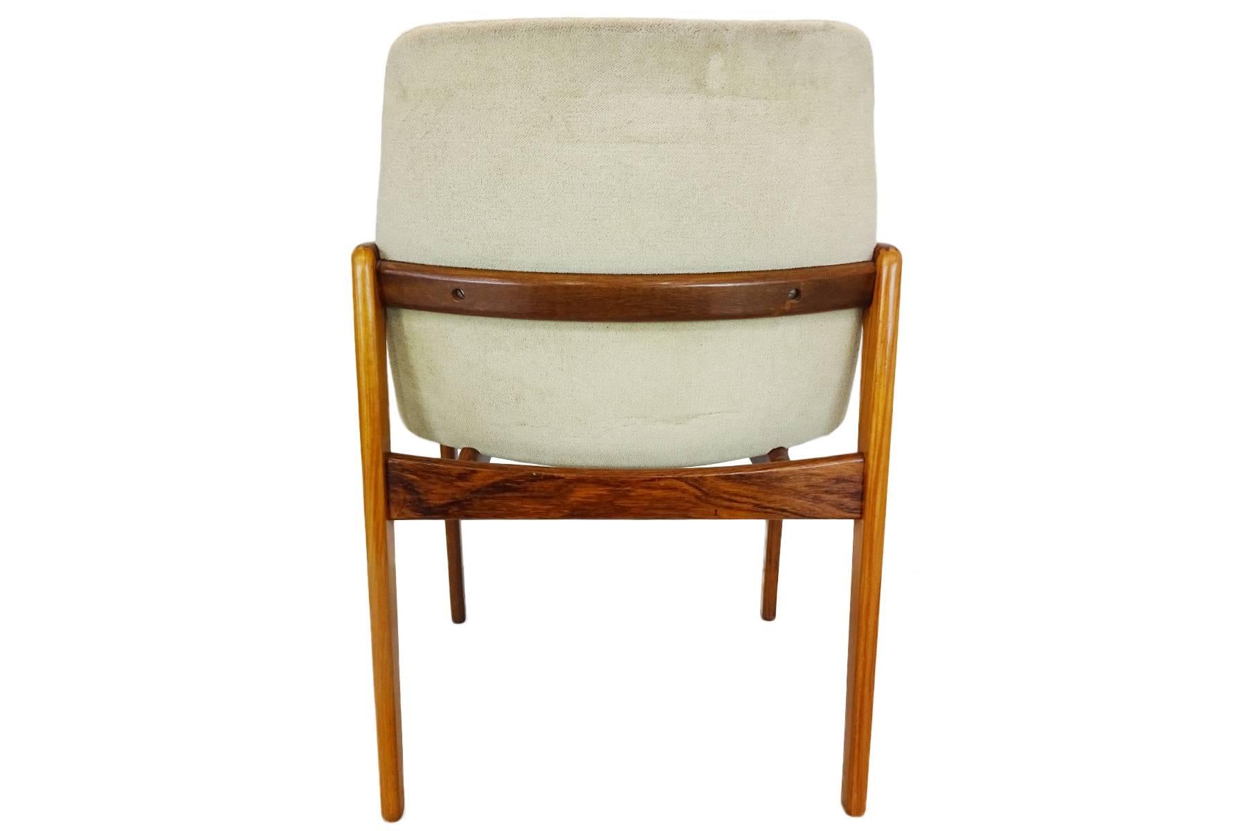 Mid-20th Century Set of Six Danish Mid-century Kai Kristiansen Carver Dining Chairs For Sale