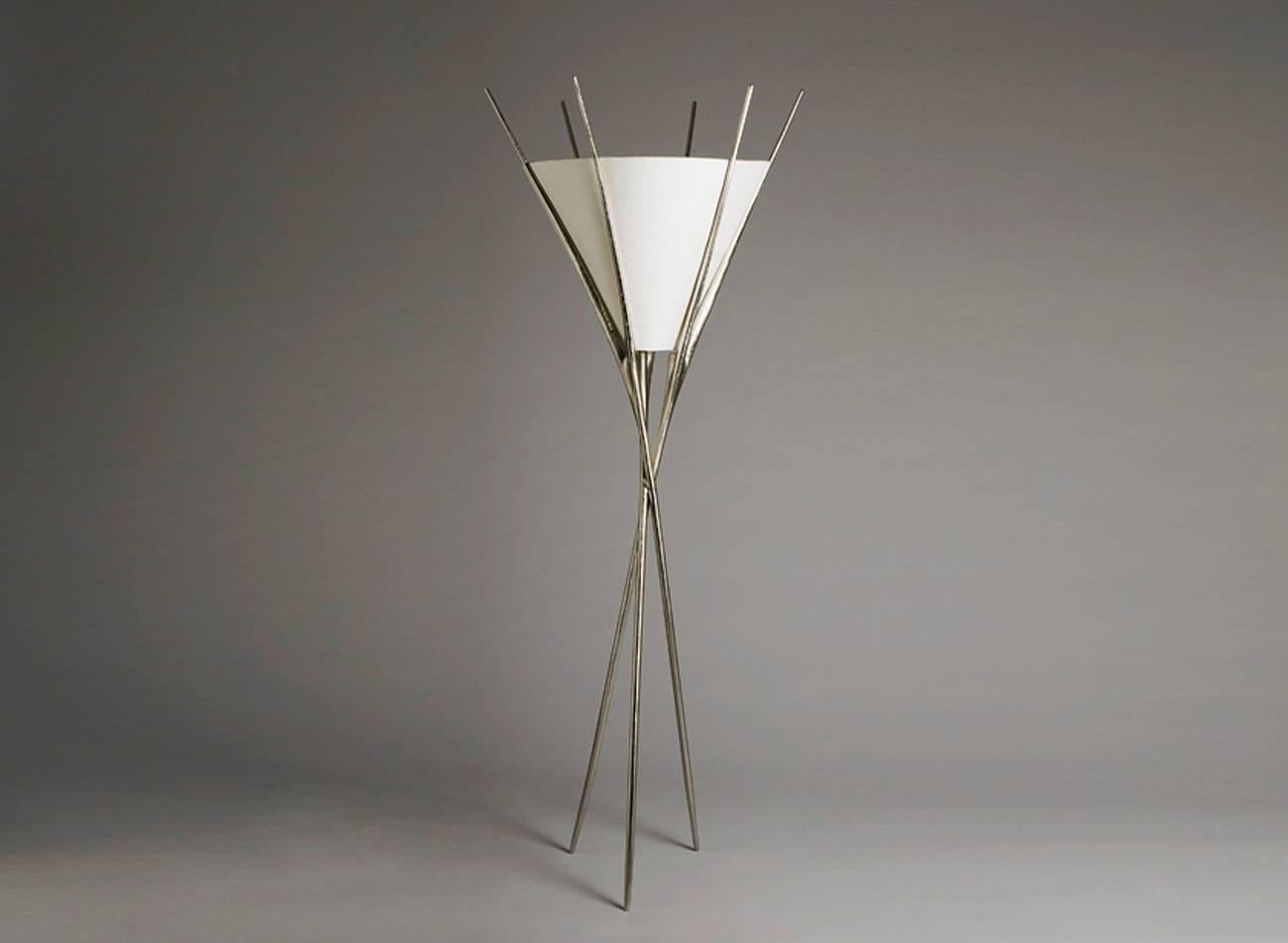 Impala, floor lamp
Design by Jean-Manuel Freitas
Made of bronze
Made in France by Charles Paris.
    