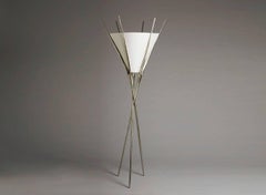 Impala, Floor Lamp, Made of Bronze, Made in France by Charles Paris