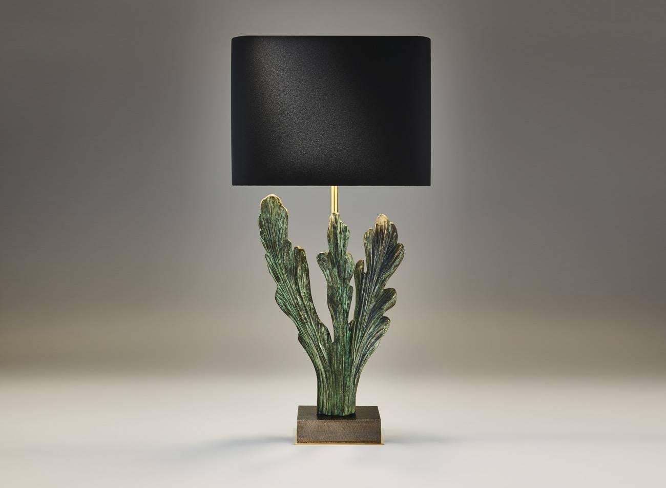 Thalassa table lamp
Design by Chrystiane Charles
Made by Charles Paris
Made of bronze and brass.

             