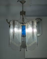 Art Nouveau Chandelier in the Style of Hector Guimard