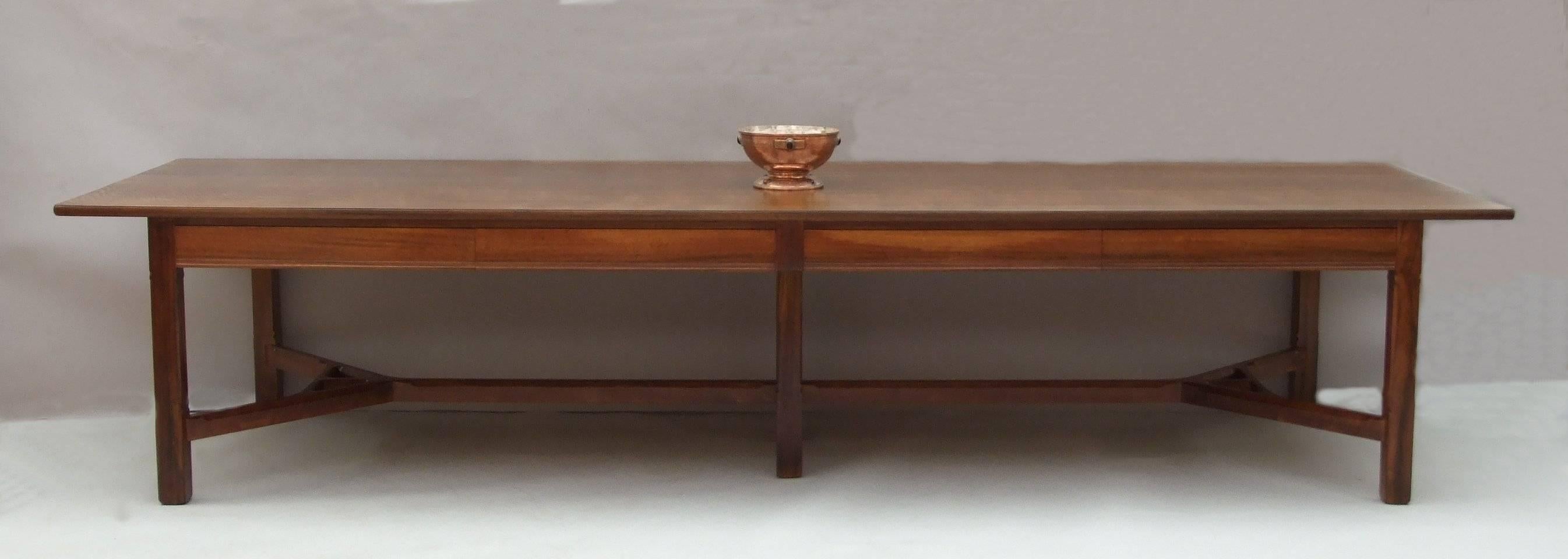 Arts and Crafts ARTS & CRAFTS COTSWOLD DINING TABLE Peter Waals For Sale