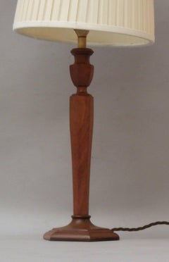 Heals Walnut Table Lamp
