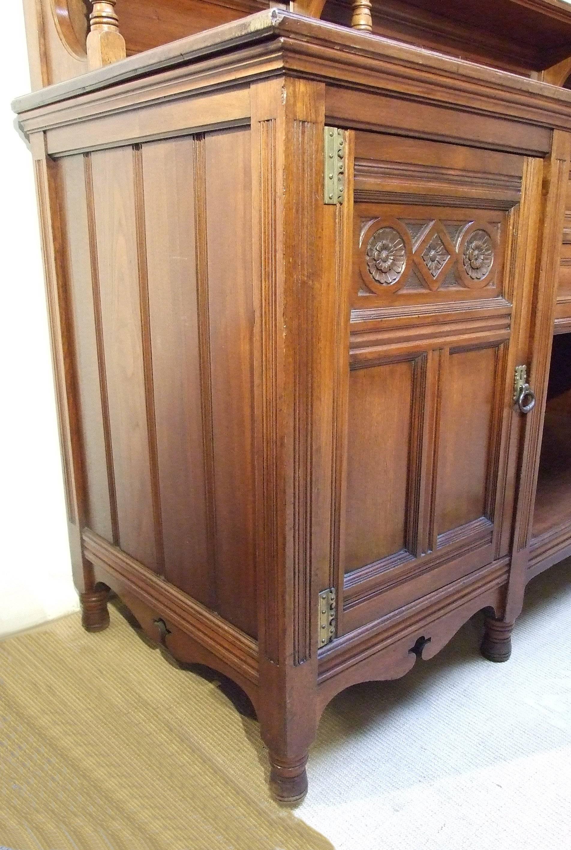 Gillows Aesthetic Sideboard Attributed to Bruce Talbert In Good Condition In London, GB