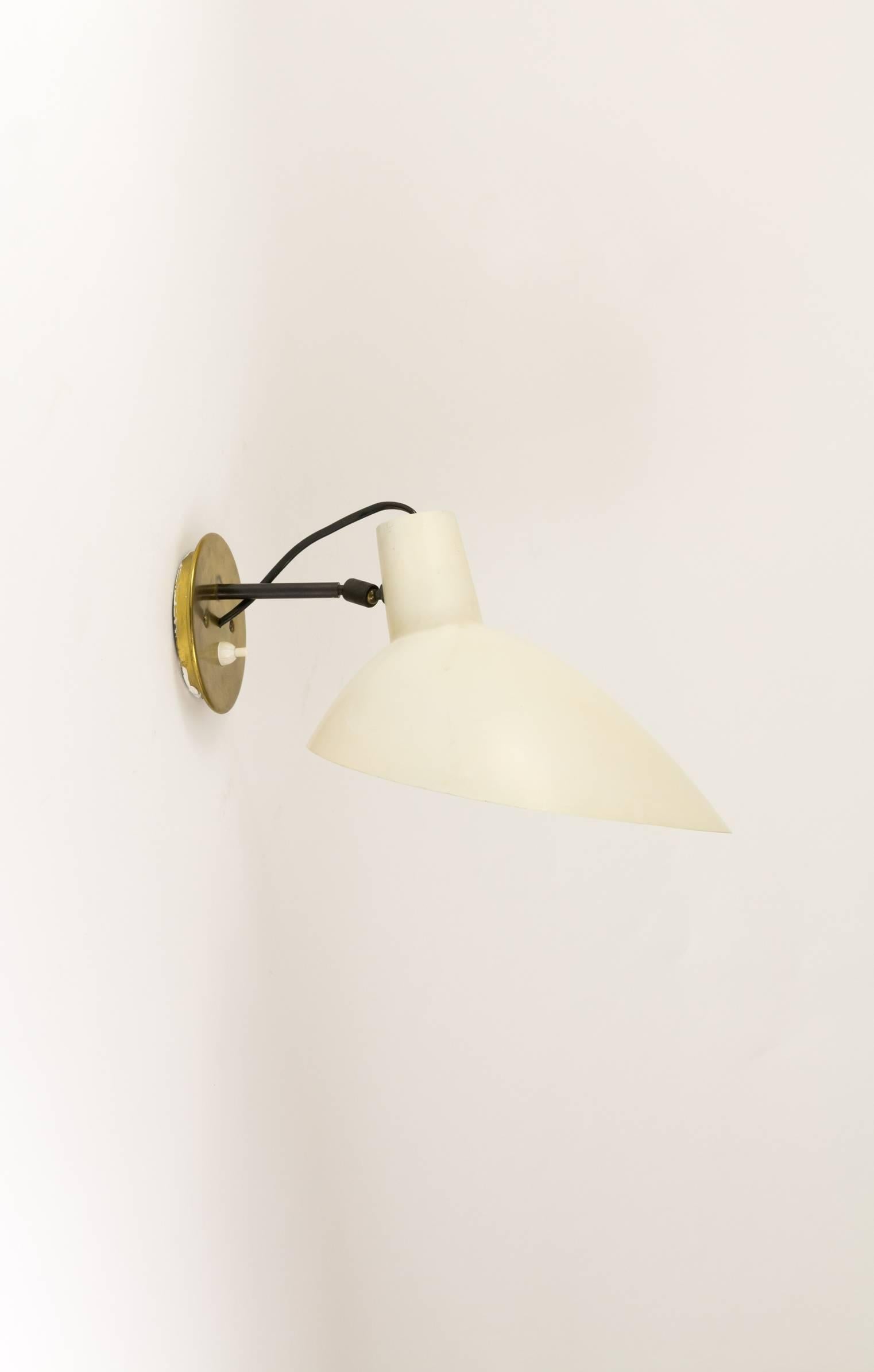 Mid-Century Modern Adjustable Wall Lamp by Vittoriano Viganò for Arteluce, 1950s