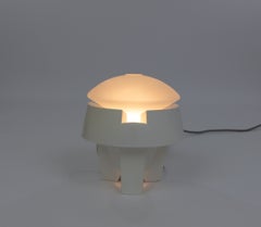 White Gi-Gi table lamp by Umberto Riva for Fontana Arte, 1990s