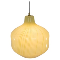 Hand-blown Murano glass pendant by Massimo Vignelli for Venini, 1950s