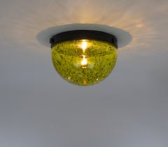 Lampe de plafond ou d'applique « Yellow Glicine » par Gae Aulenti pour Vistosi, années 1970