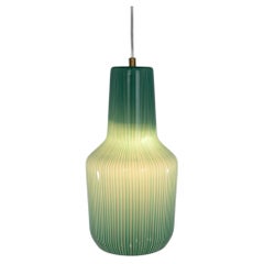Grüner Anhänger aus Murano-Glas von Massimo Vignelli für Venini, 1950er Jahre