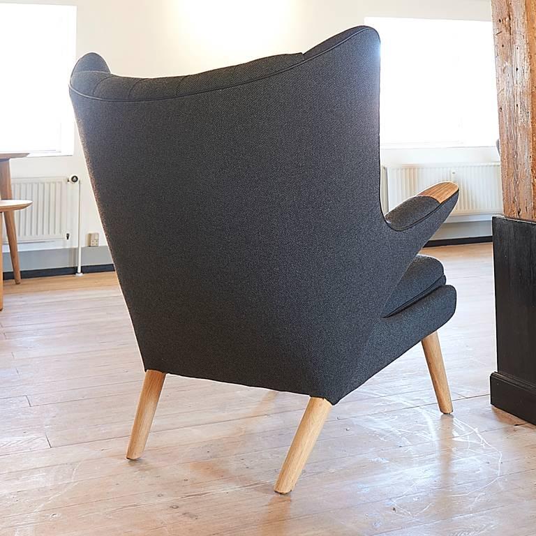 Scandinavian Modern Hans J. Wegner AP19 Papa Bear Chair For Sale