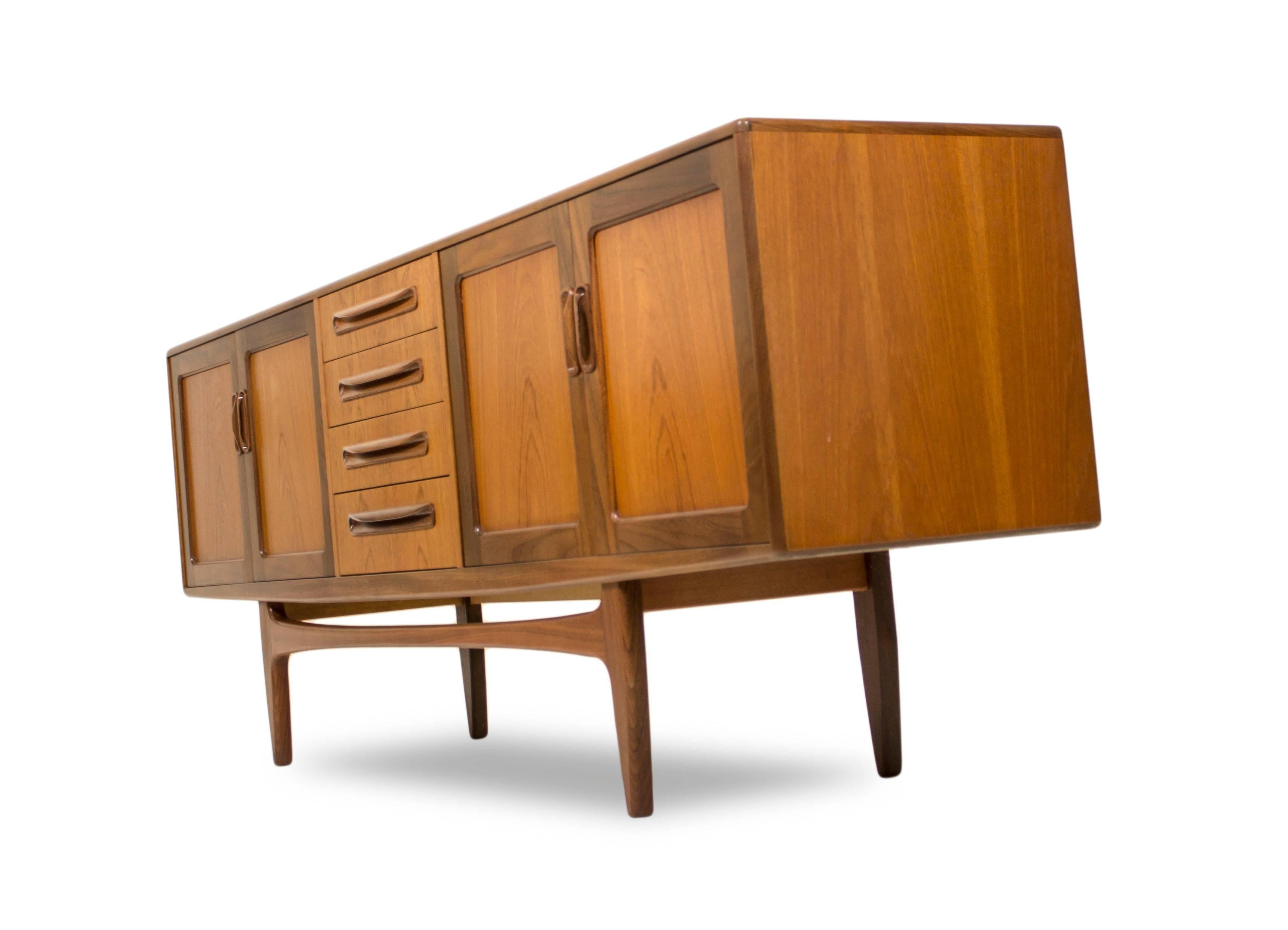 Mid-Century Modern G Plan Fresco Sideboard TV Stand Mid-Century Vintage Danish Retro Era For Sale