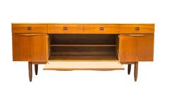 Portwood Teak Mid-Century Sideboard Media Unit