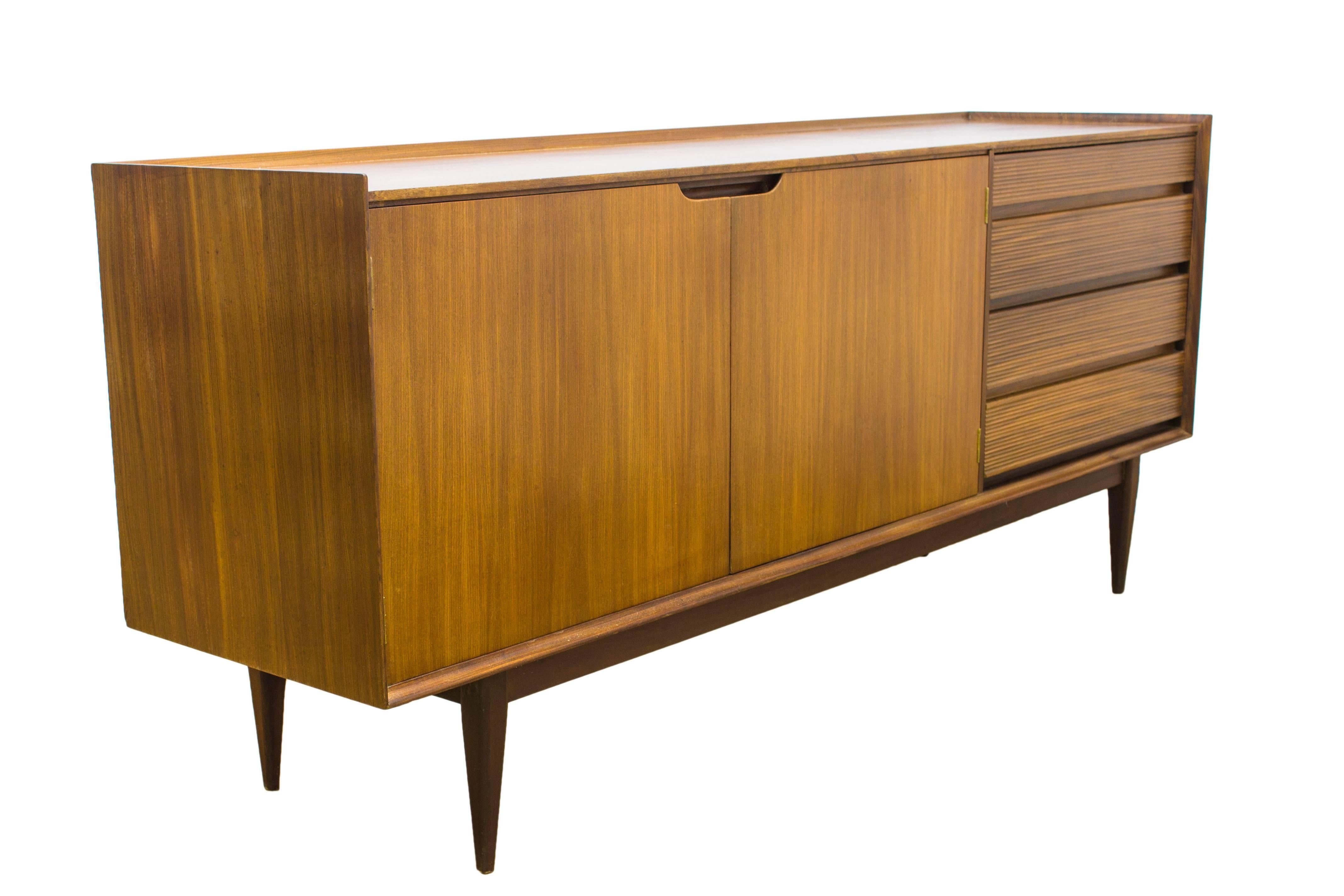 Richard Hornby Teak and Afromosia Sideboard Media Storage for Heals 1