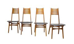 Set of Four Niels Møller Model #83 Teak Chairs for Boltinge Stolefabrik