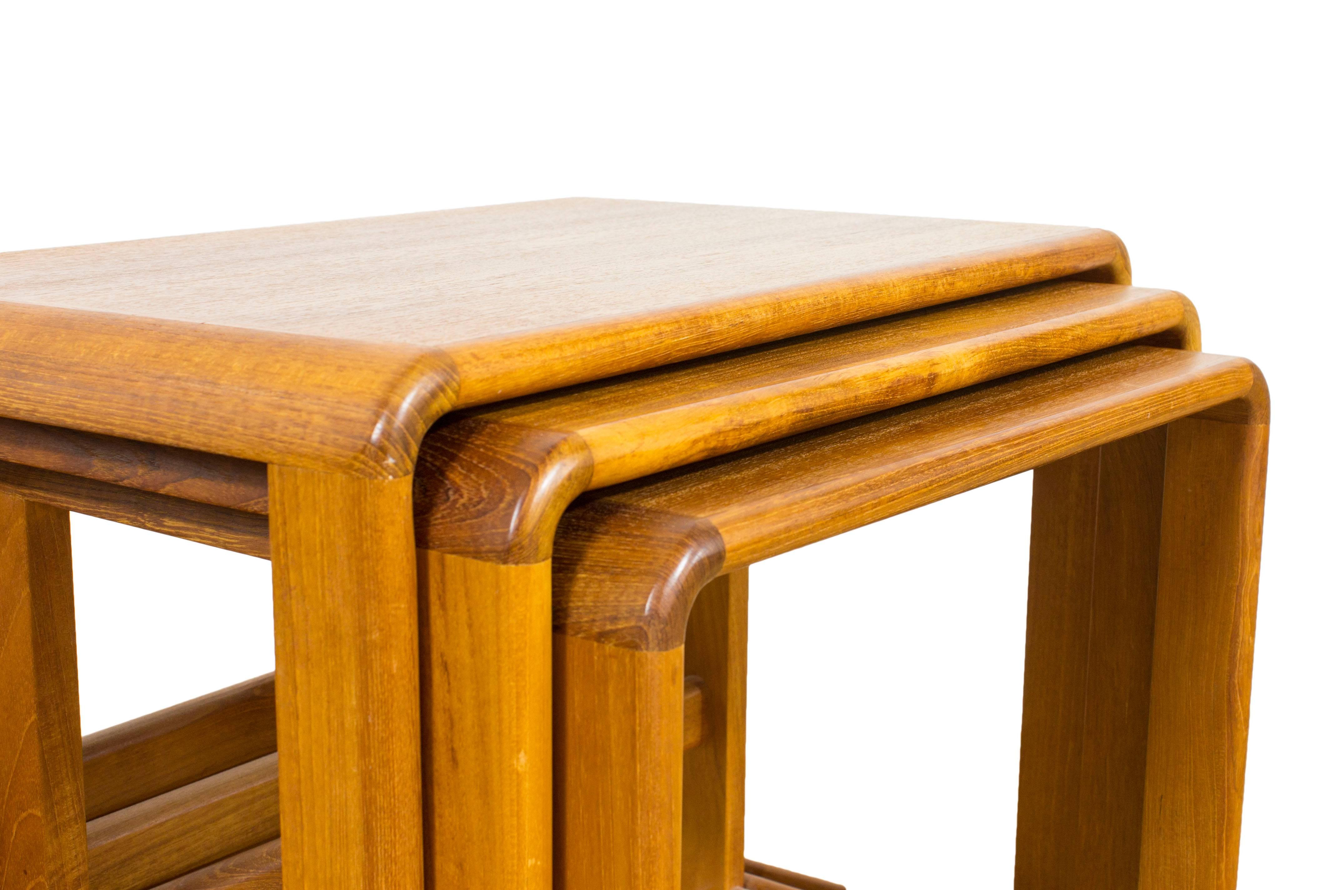 20th Century Beithcraft Teak Nested Tables Coffee Tables Eames G Plan Era Retro