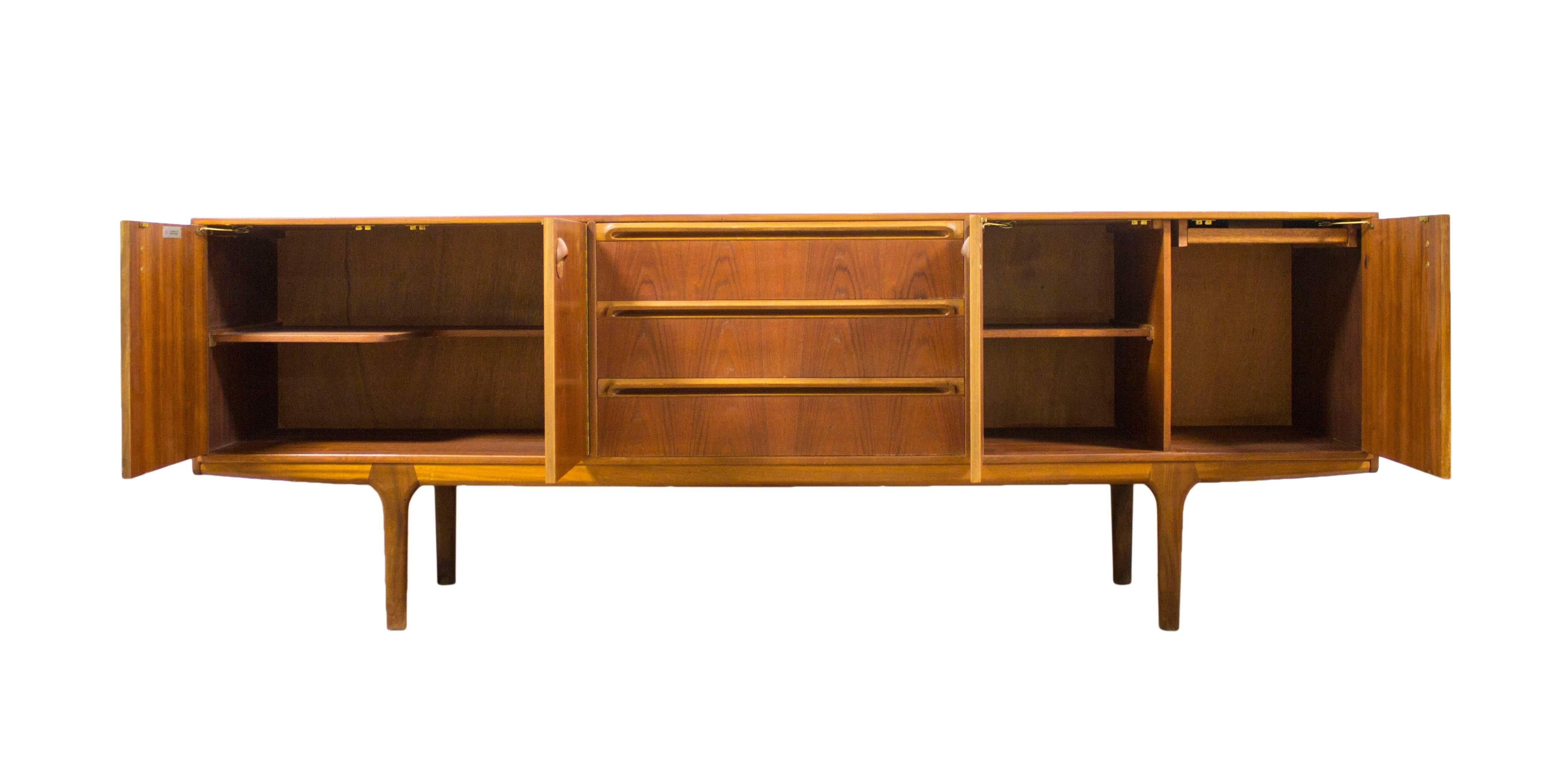 McIntosh of Kirkcaldy arguably are one of the best of not the best of the British Mid-Century designers creating some of the most high quality and desirable furniture of the period.

This stunning teak sideboard with it’s large side cupboards