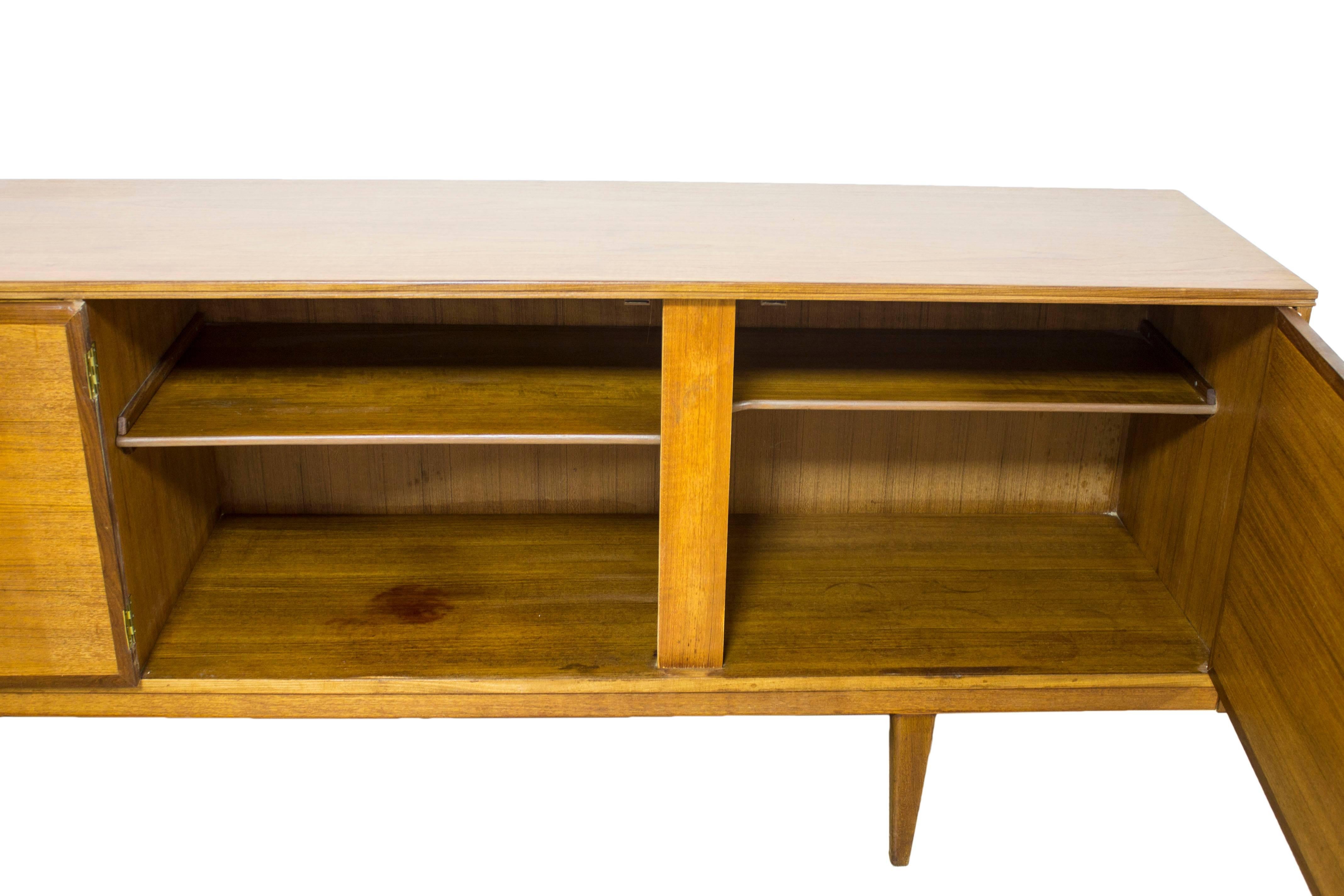 Great Britain (UK) Alfred Cox Teak Sideboard Credenza Media Unit G Plan Eames Era