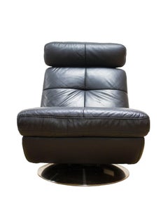 Leather Metropolitan Designer Armchair Easy Lounge Chair Retro Eames G Plan Era