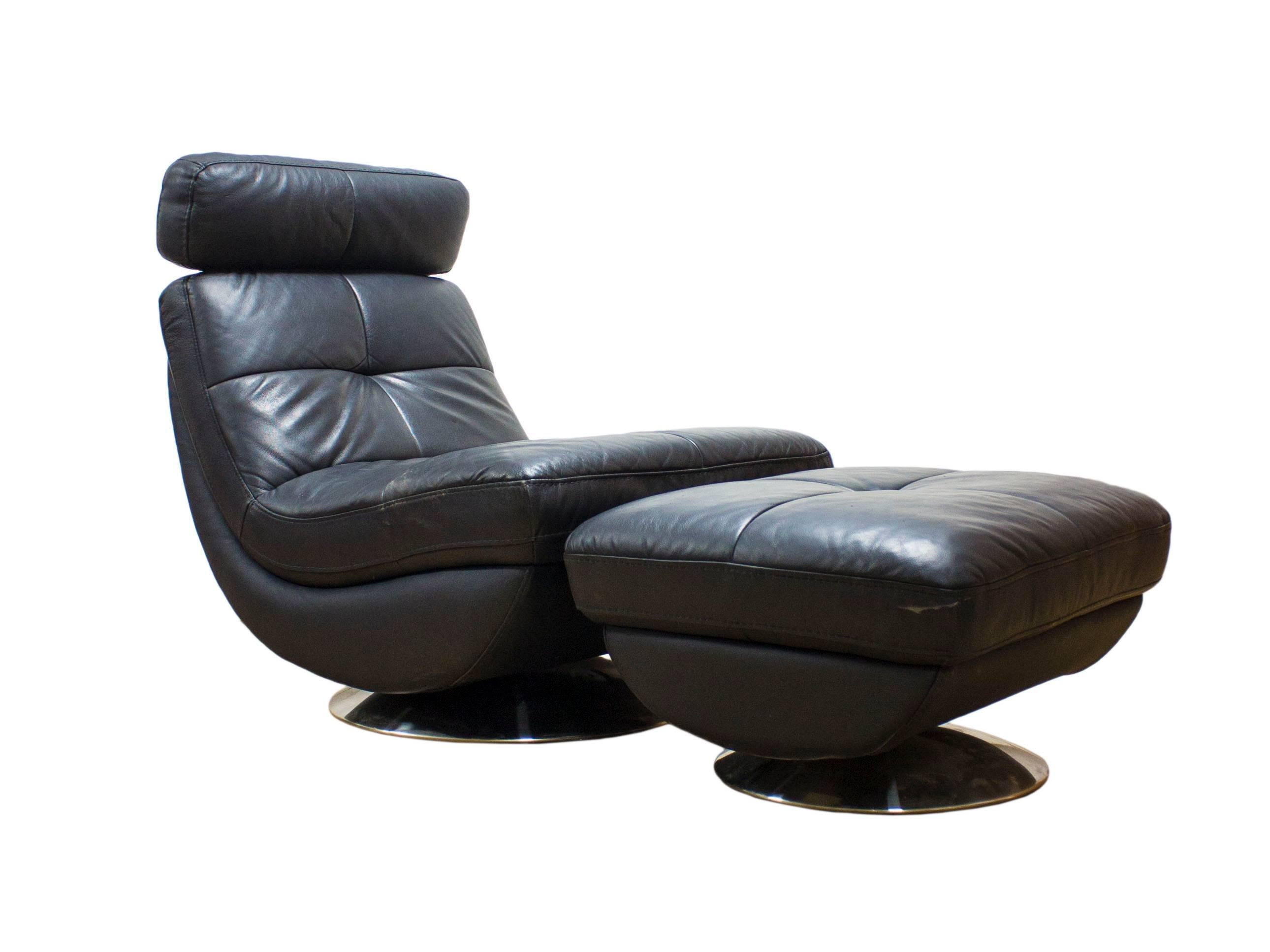 Great Britain (UK) Leather Metropolitan Designer Armchair Easy Lounge Chair Retro Eames G Plan Era For Sale