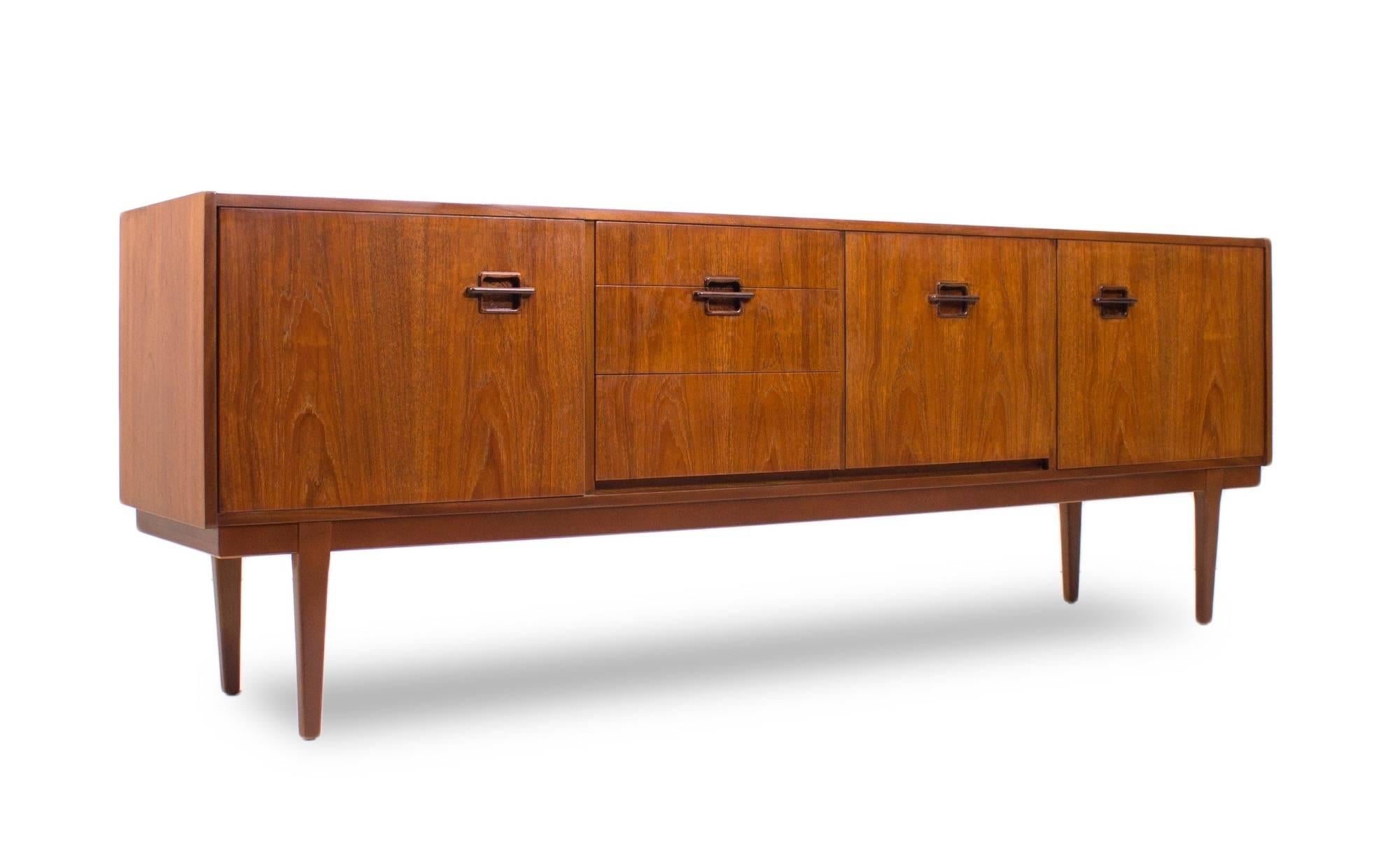 Nathan Corinthian Teak Sideboard Credenza G Plan Eames Era For Sale 1