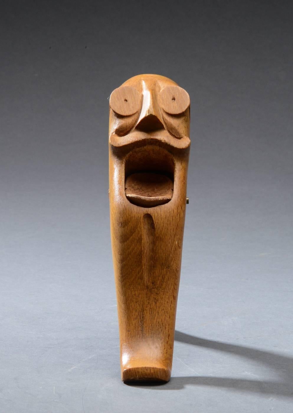 Scandinavian Modern Rare Stamped Nutcracker by Kay Bojesen For Sale