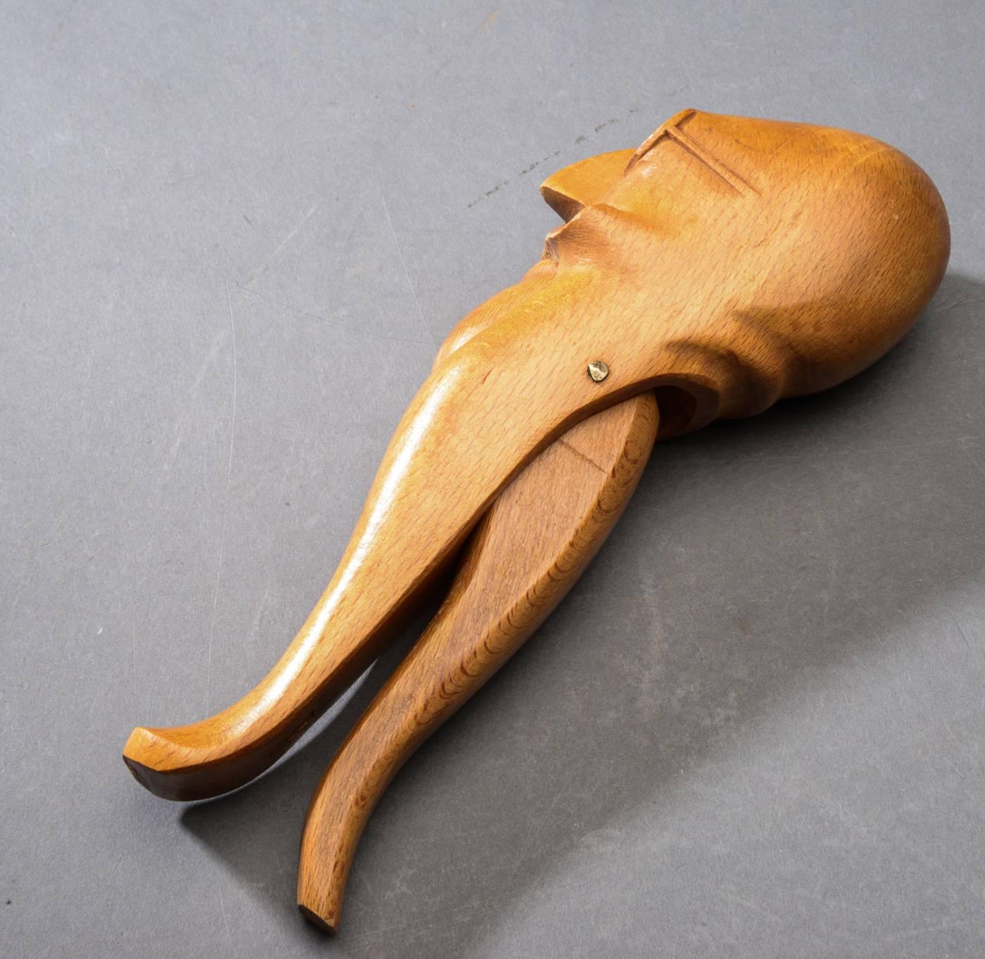 Rare Stamped Nutcracker by Kay Bojesen In Good Condition For Sale In Brussels, BE