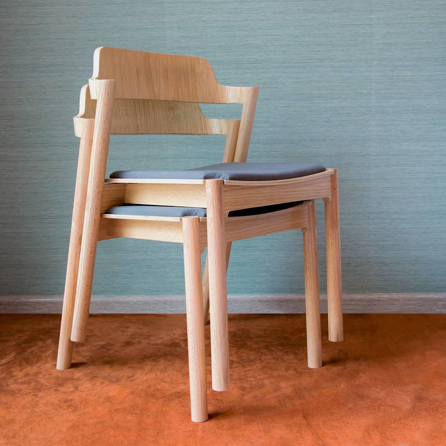 Mexican Modern Bentwood Dining Chair For Sale
