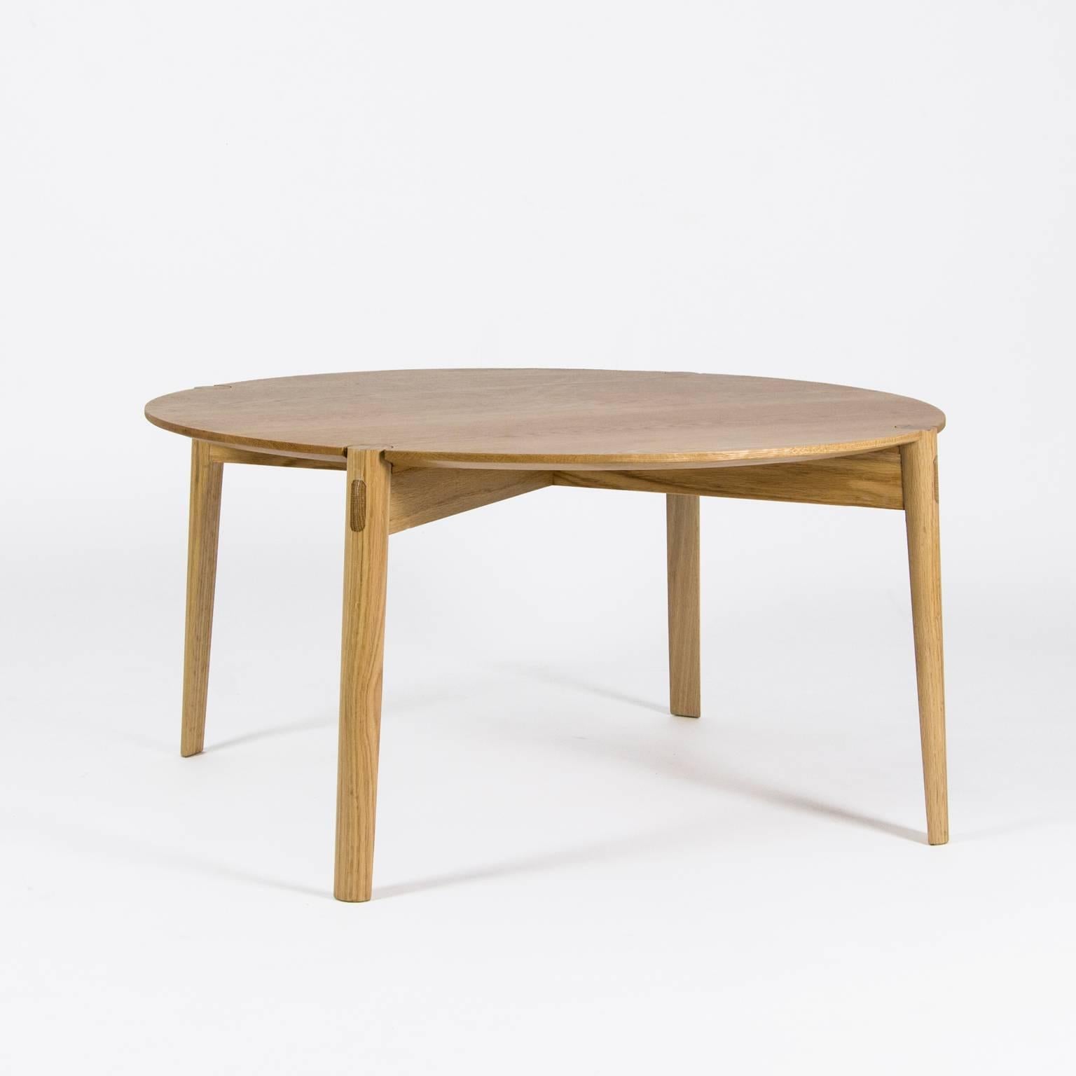 This coffee table was Influenced by Denmark’s love of materials and well-crafted design. Jonah Willcox-Healey developed the Nora table; a sturdy, simple and beautifully hand-crafted coffee table.  