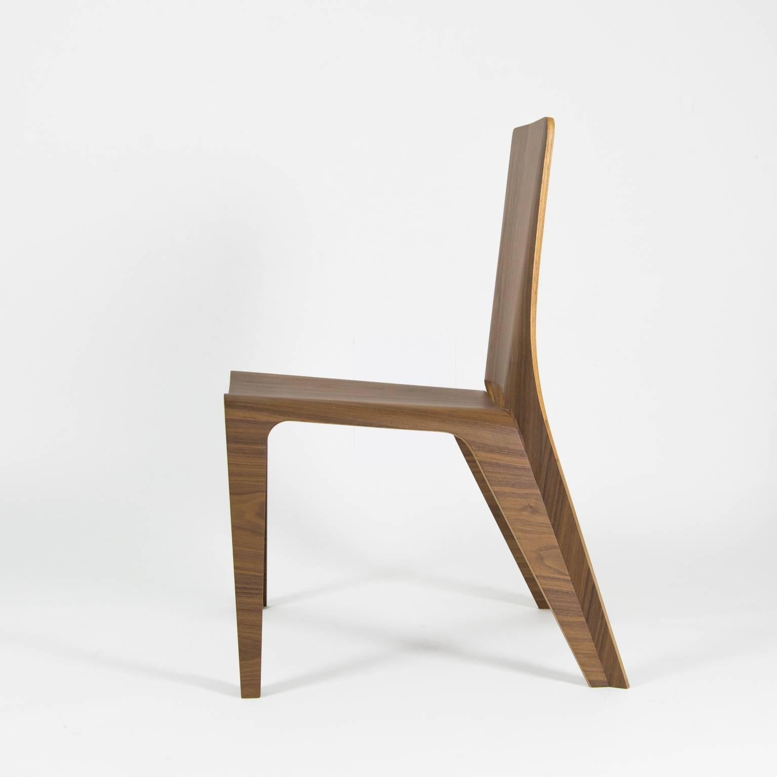 Post-Modern  Lightweight Bentwood Stacking Dinning Chair For Sale