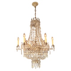 Magnificent French Rococo chandelier Antique Timeless elegance with history