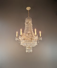 Magnificent French Rococo chandelier Antique Timeless elegance with history