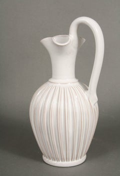 Eslau Jug/Pitcher, White, Denmark 1930s