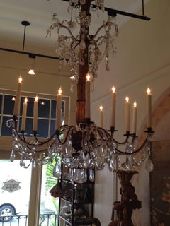 Late 18th-Early 19th Century Colossal Genovese Chandelier