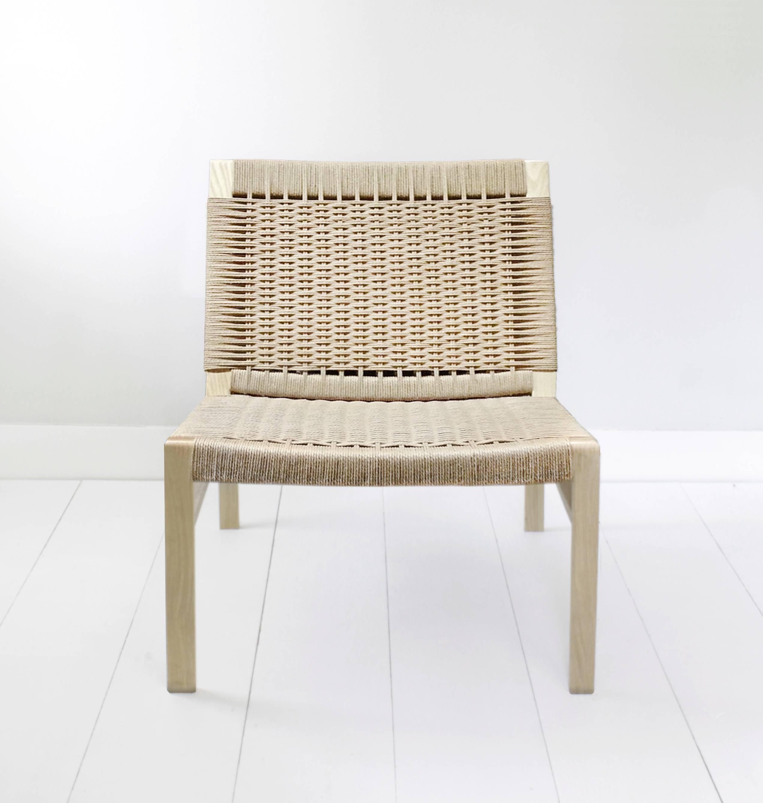 Lars Contemporary Woven Lounge Chair For Sale 2