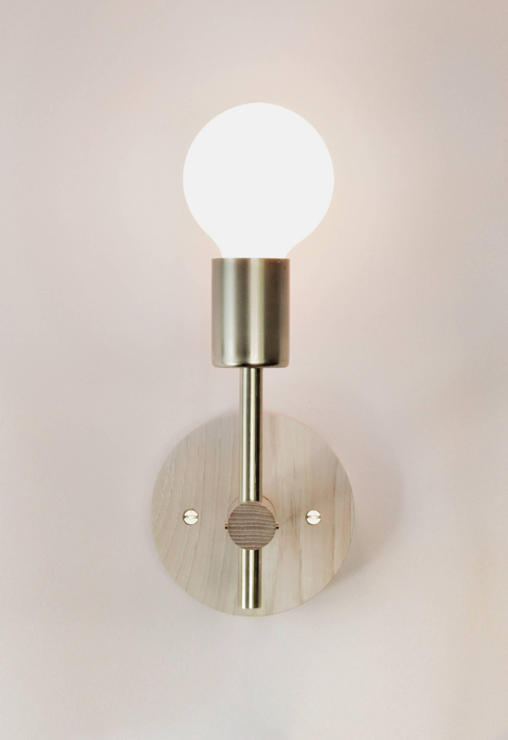 Preston Contemporary Sconce In New Condition For Sale In New York, NY