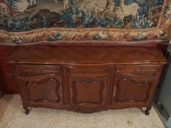 Antique French Provincial Walnut Sideboard, circa 1900