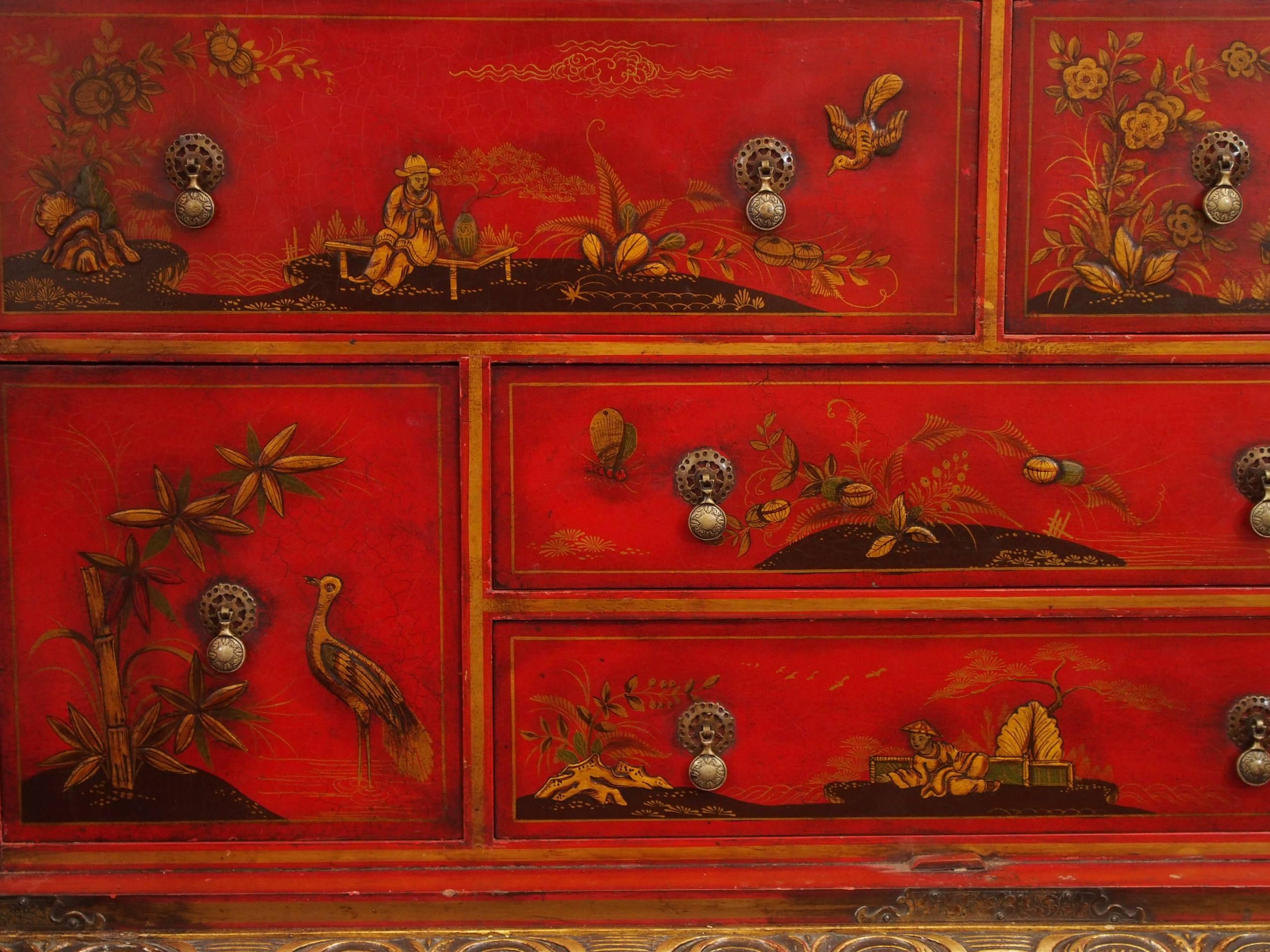 chinoiserie cabinet antique