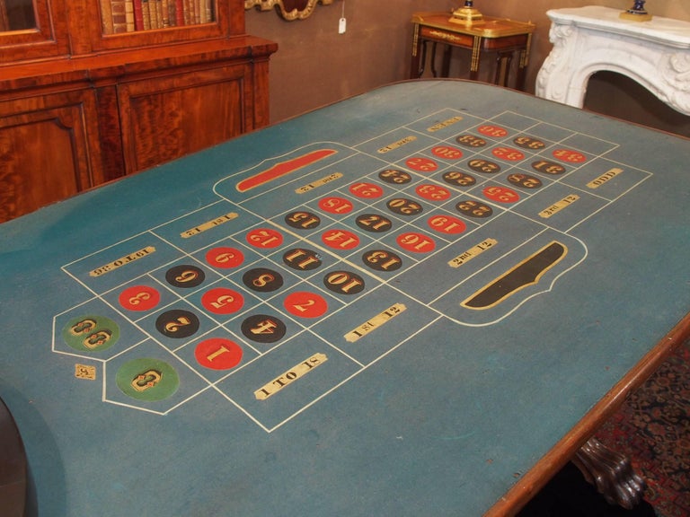 Antique American Roulette Table at 1stdibs