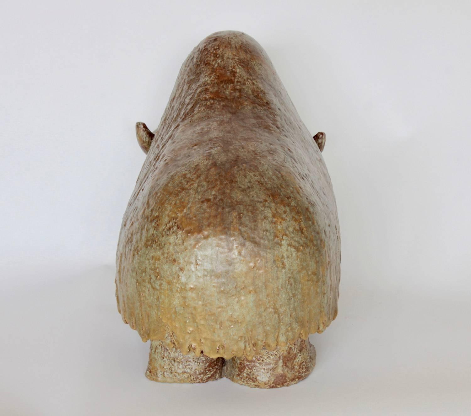  Big Mid-Century Modern Danish Animal Ceramic (Dänisch) im Angebot