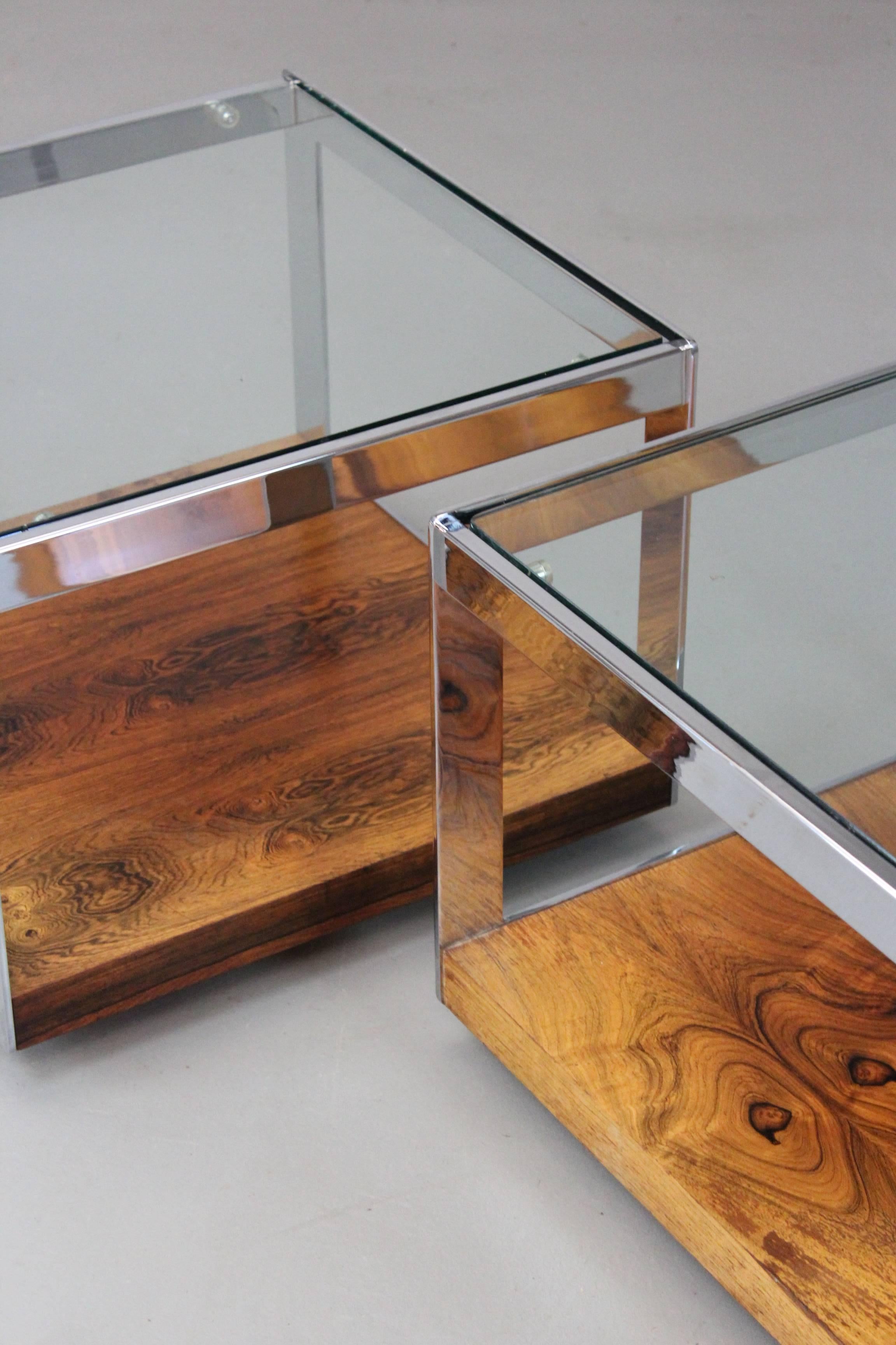 Pair of Mid-Century Merrow Associates Coffee Tables In Good Condition In Redruth, GB