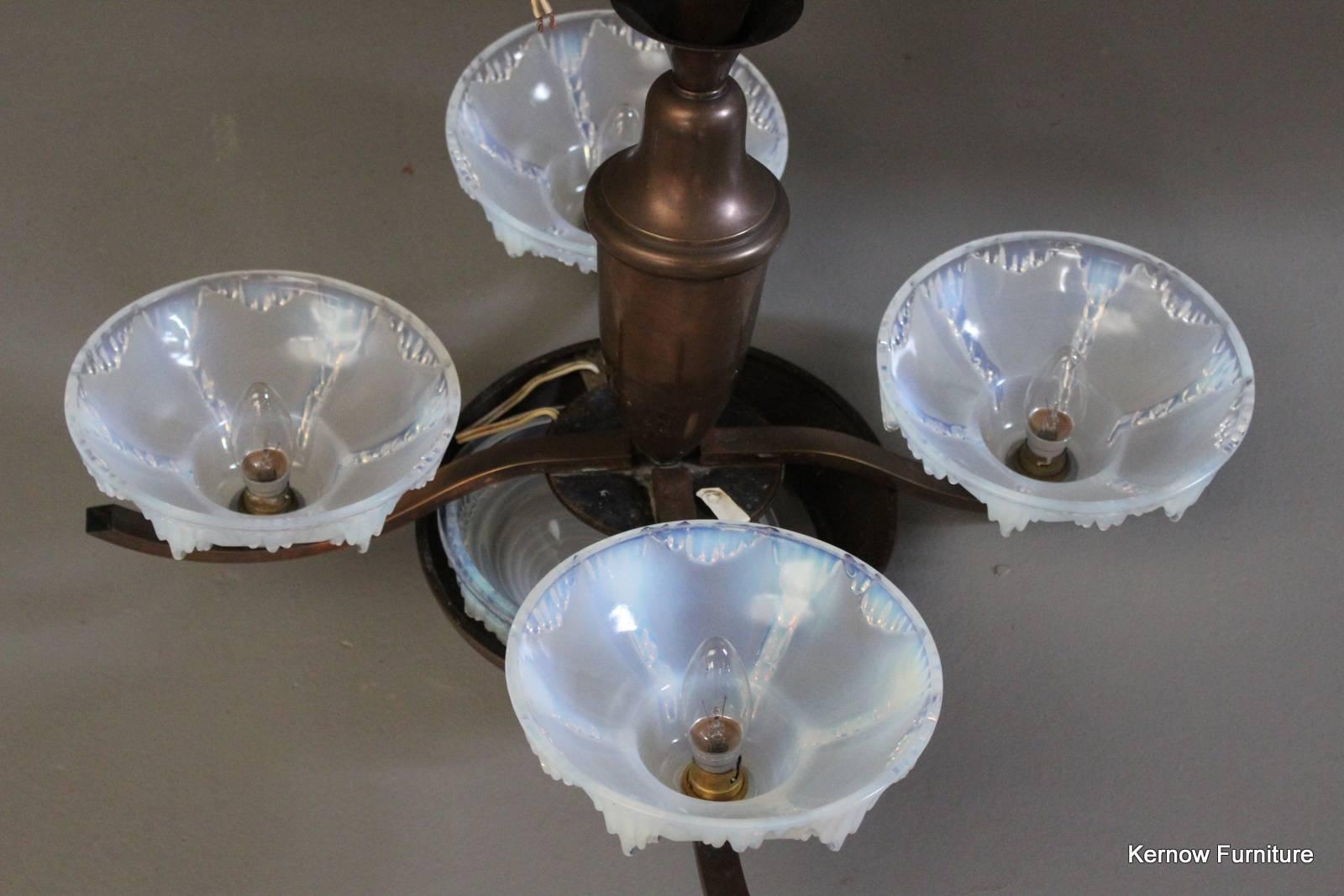 French Deco Ezan Chandelier For Sale 1