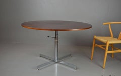 Retro Mid-Century Rosewood Metamorphic Dining Table