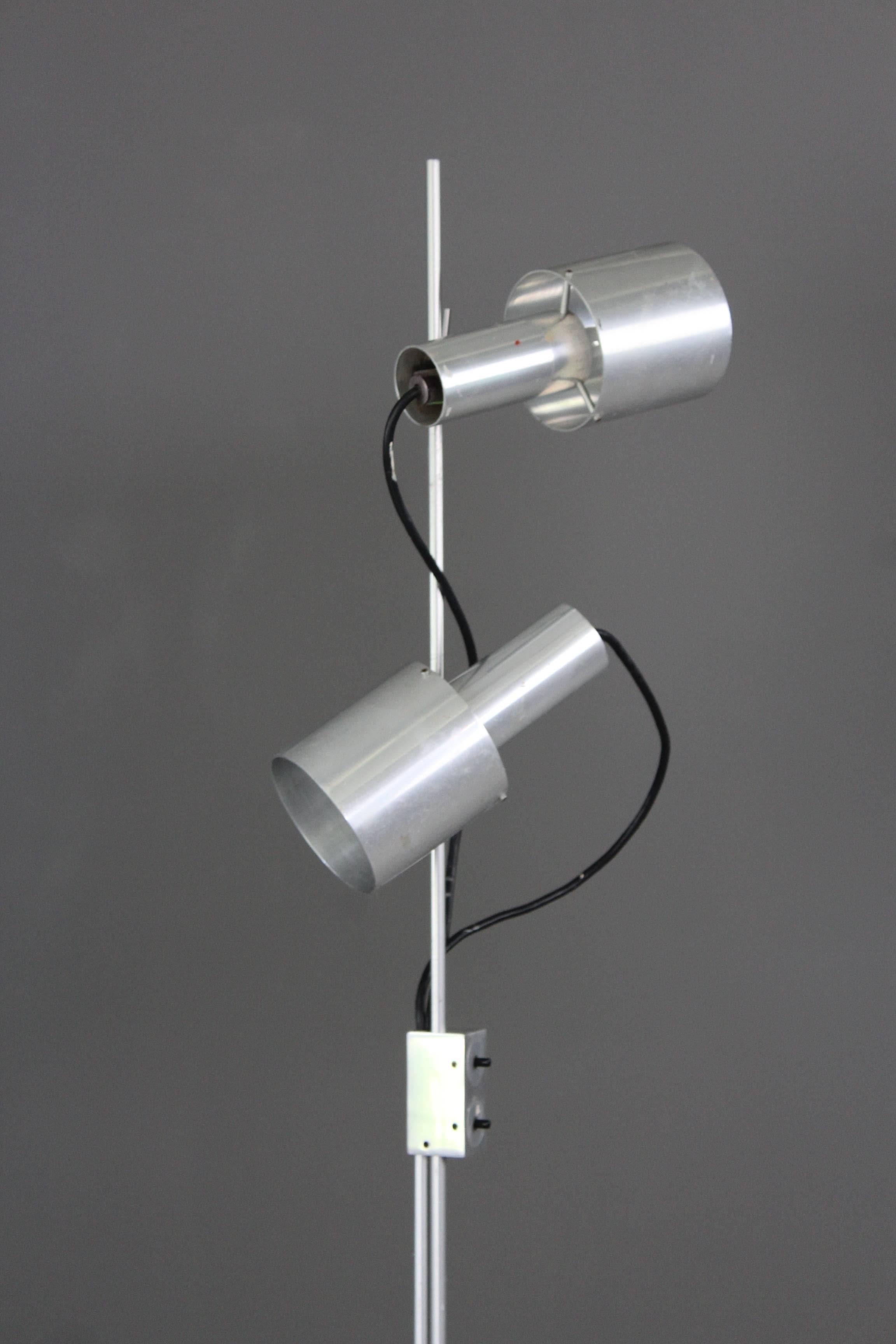 Aluminium Floor Lamp by Peter Nelson for Architectural Lighting 2
