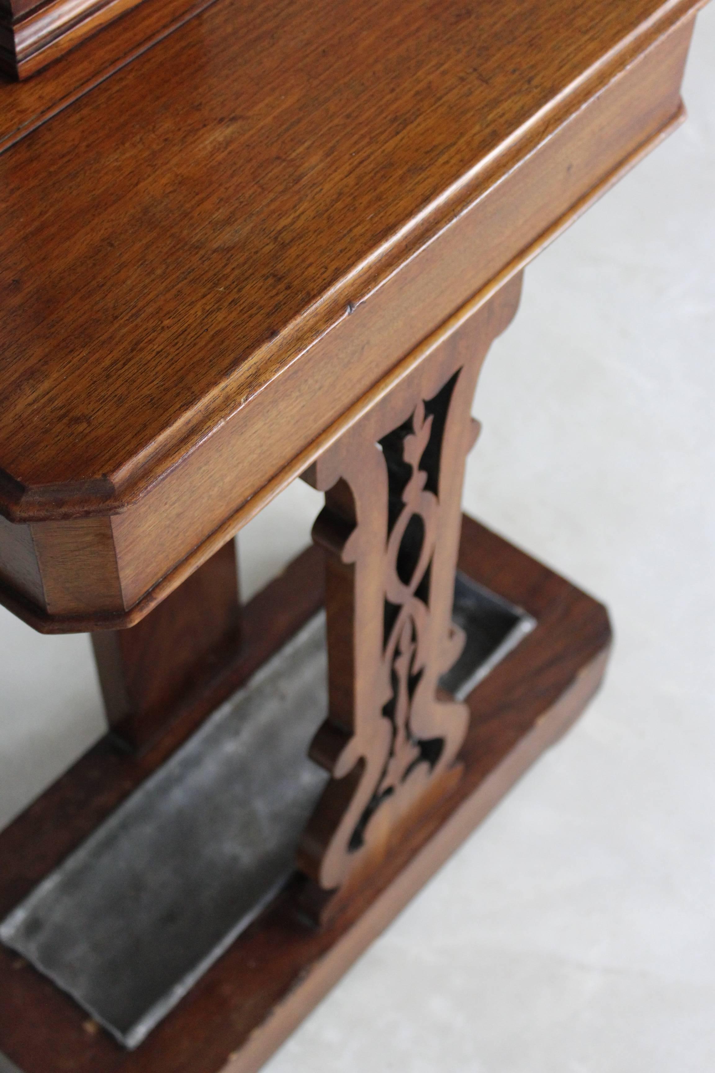 Antique Mahogany Hall Stand For Sale 2