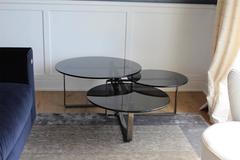 Grey Coffee Columbus Table by Fendi Casa "Luxury Living Group"