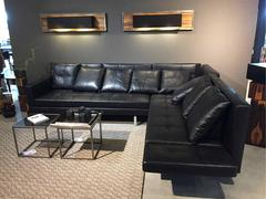 Leather Corner Sofa Amber by German Manufacturer Brühl