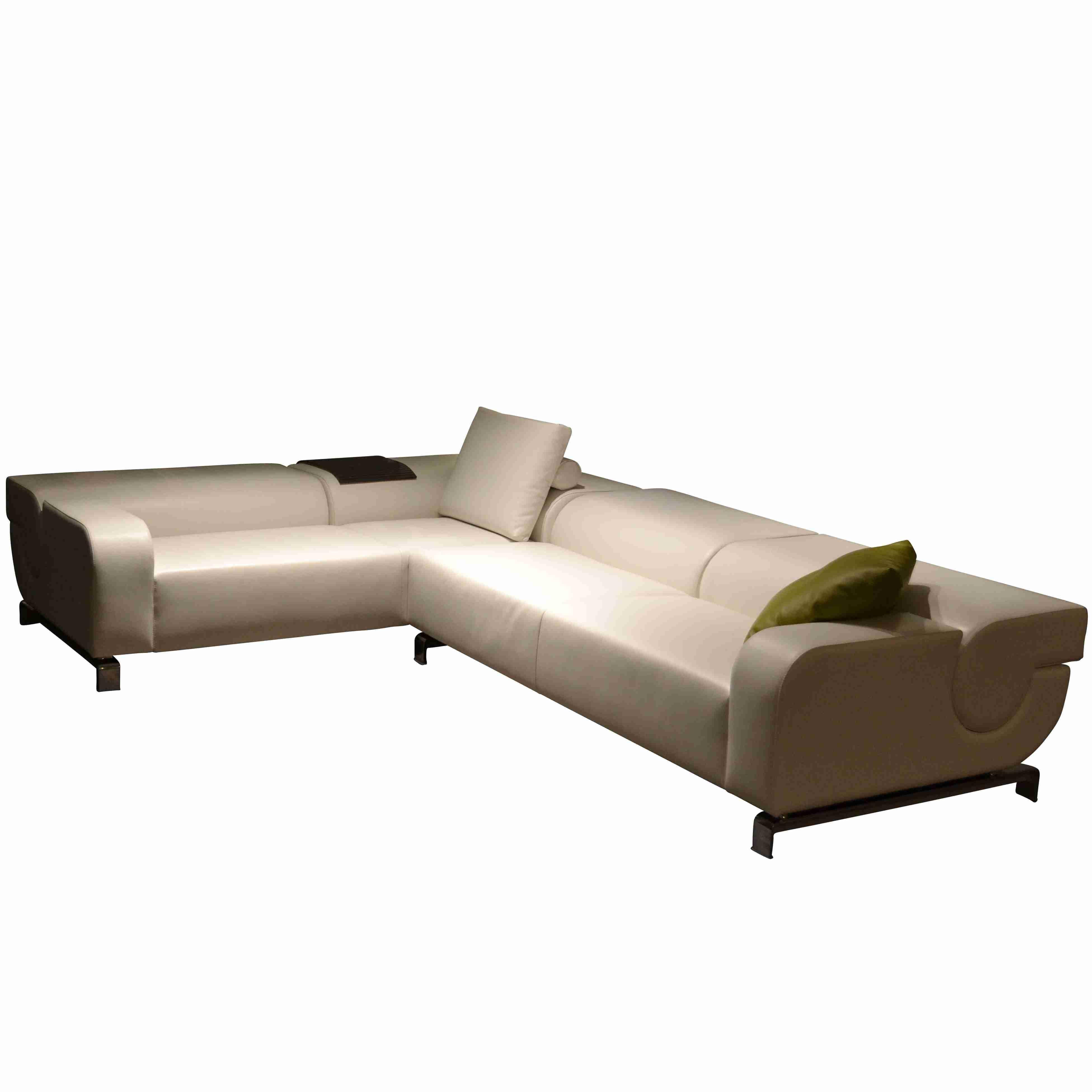Corner Sofa B-Flat by the Dutch Manufacture Leolux For Sale