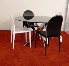 21st Century Dining Table and Stools Vanity by Italian Manufacture Bontempi