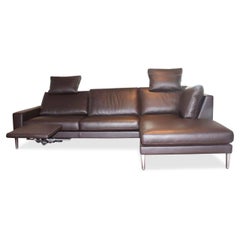 Sofa "Carlo" by Manufacturer FSM in 100% Genuine Leather and